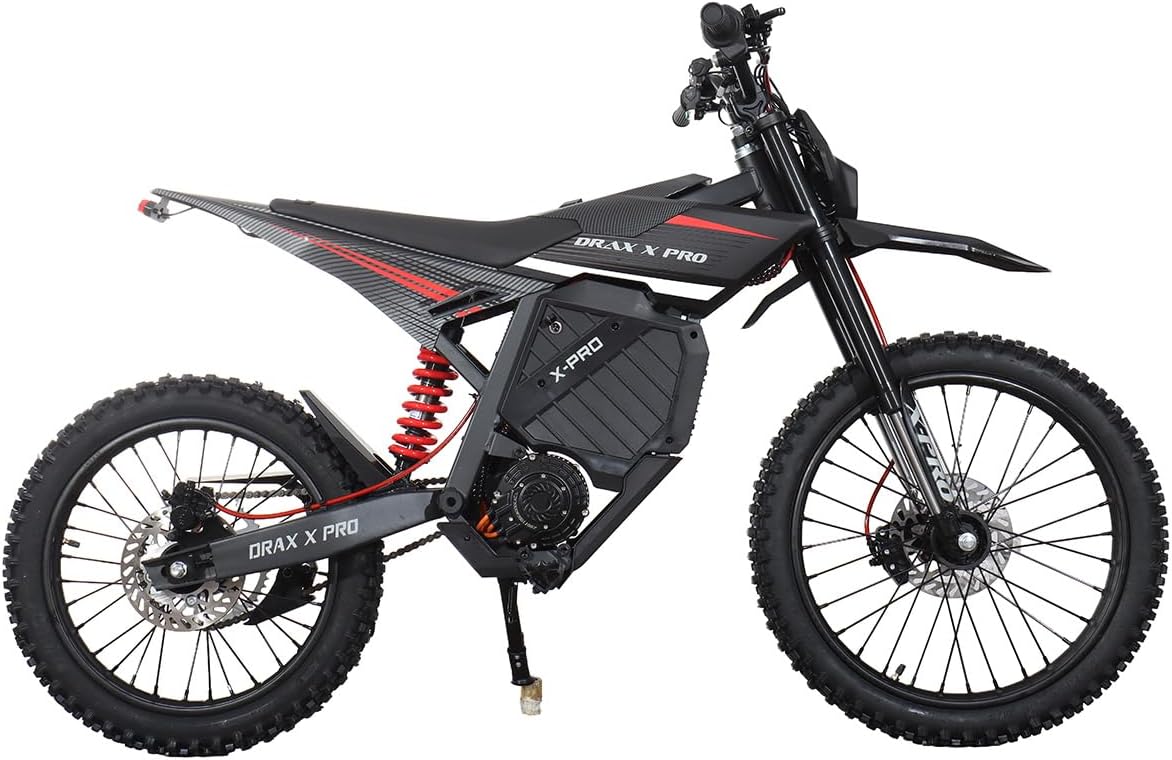 X‑PRO Electric Dirt Bike 6600W – Teens & Adults Off‑Road - B0GSJK6N6B
