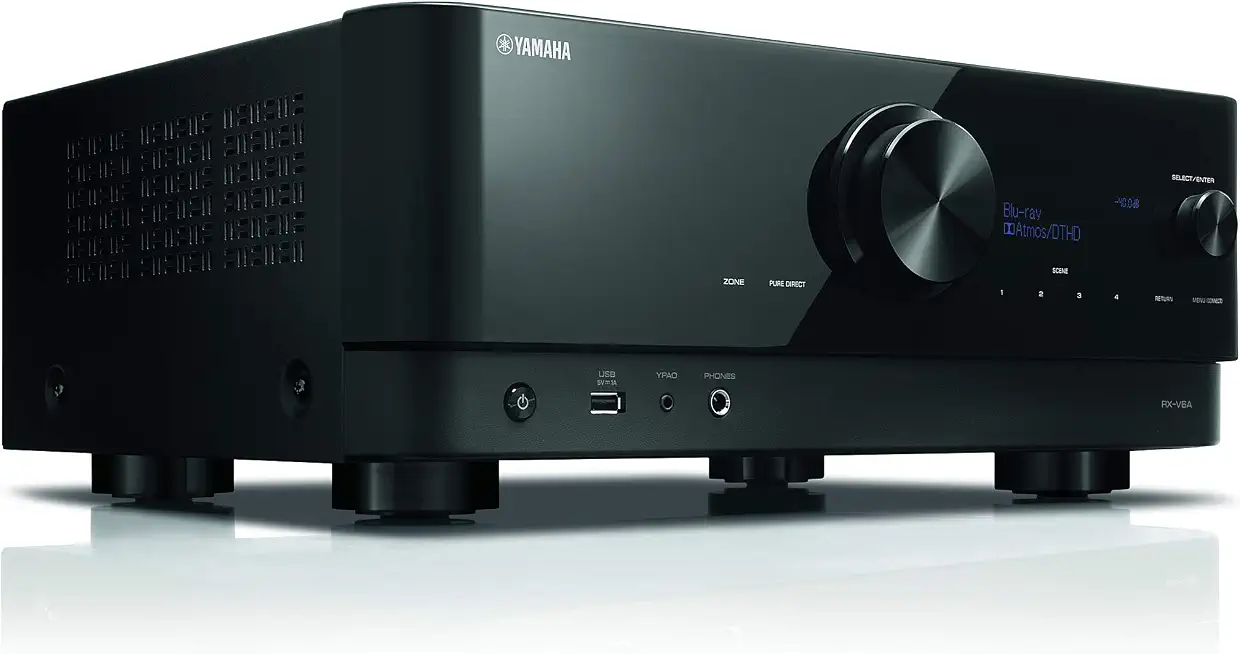 YAMAHA RX-V6A 7.2-Channel AV Receiver with MusicCast - B08CKJKKBY