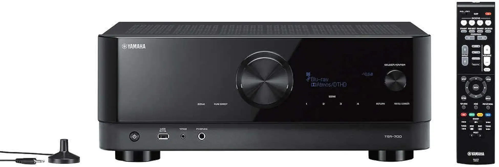 Yamaha TSR-700 7.1 Channel AV Receiver with 8K HDMI and MusicCast - B08YJCX4QL