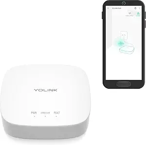 YoLink Hub, 1/4 Mile Super Long Range Smart Hub LoRa Enabled Smart Home Automation Bridge - B07TQLKQLJ