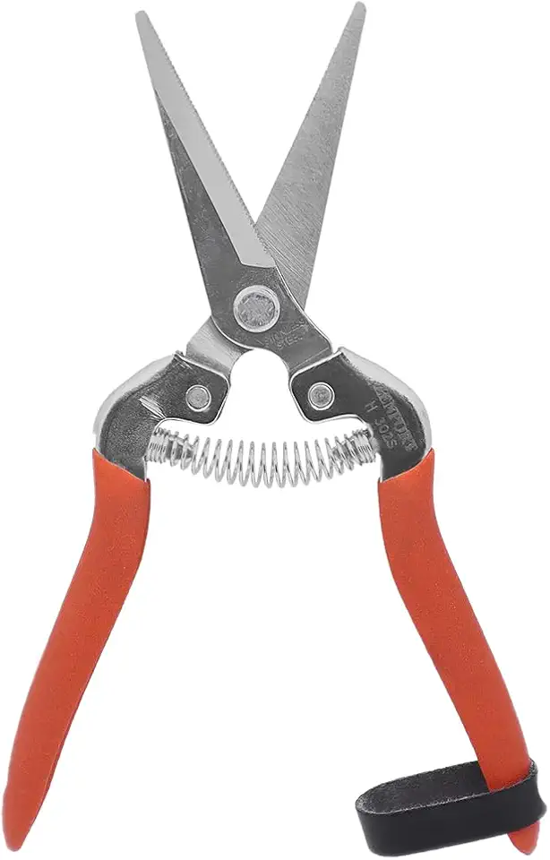 Zenport H302S Harvest Shear, Straight Serrated, 2.25 Inch Stainless Steel Blades, Red - 120 Pack - B0HF6MYKDR