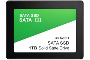 ZRAAPC SATA 1TB III Internal SSD, 2.5" Solid State Drive with 3D NAND Technology, Computer - B0HG1HVHJ9
