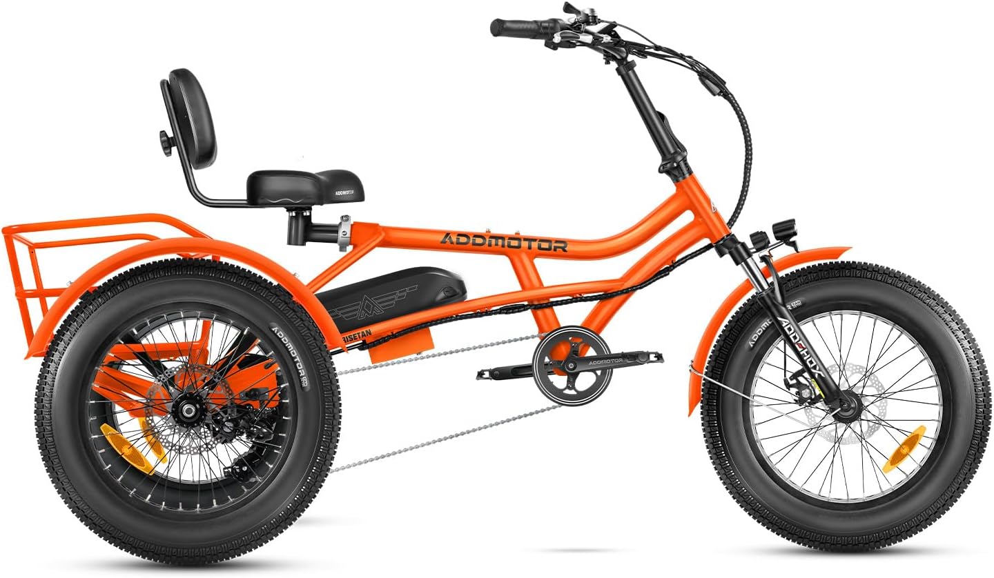 ADDMOTOR ARISETAN M-360 Electric Tricycle for Adults, UL2849 3 Wheel - B0D9N66VPP