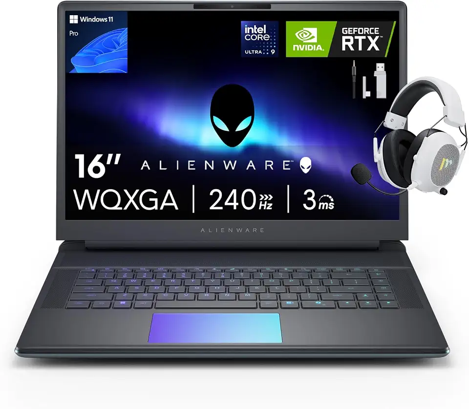 Alienware 16 Area-51 Gaming Laptop, 16" WQXGA 240Hz Display, Intel Core Ultra 9-275HX, 32GB DDR5 - B0FS14YD54