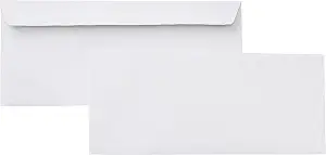 Amazon Basics #10 Security-Tinted Self-Seal Business Envelopes for Documents, Privacy, Home & Office, White, 500-Pack - B06VVLD2GL