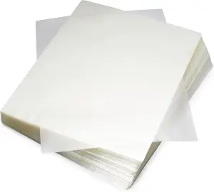 Amazon Basics Clear Thermal Laminating Sheets for Documents and Photos, 9 x 11.5-Inch, 2.8 mil, - B079KL4C91