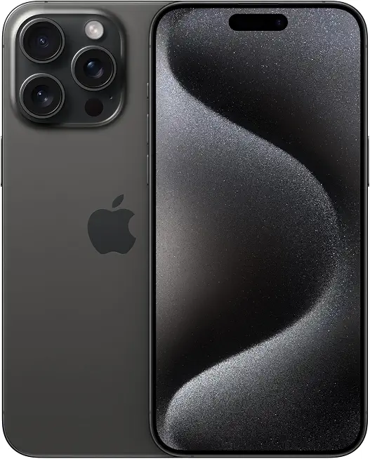 Apple iPhone (Renewed Premium) 15 Pro Max, 256GB, Black Titanium - Unlocked - B0CRJJBBPY