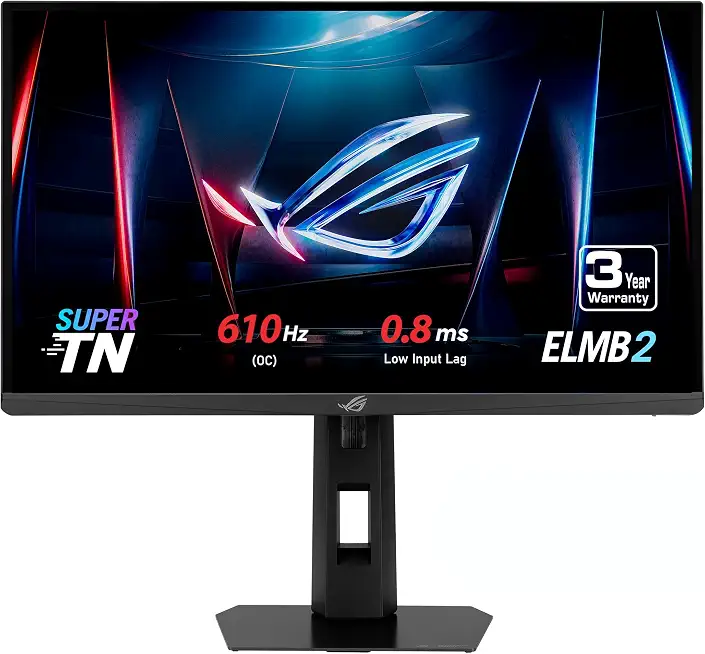 ASUS ROG XG248QSG 24 Inch 1080p 610Hz Esports Gaming Monitor - B0FP19ZP37