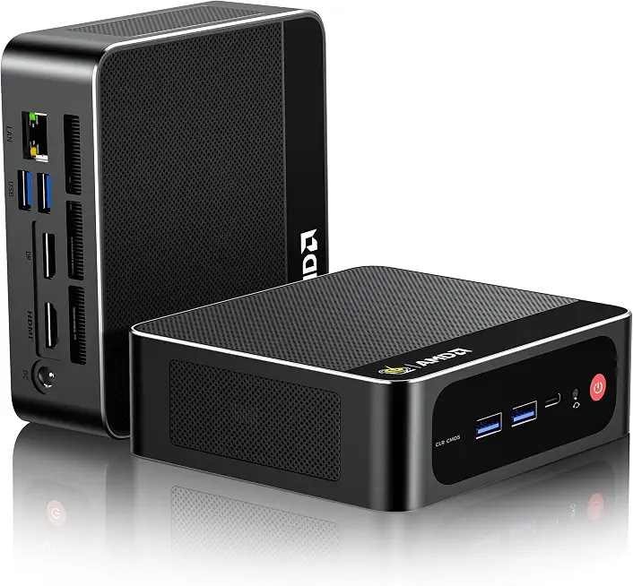 Beelink Mini PC AMD Ryzen 7 5500U Up to 4.7GHz 8C/16T, 16GB DDR4 RAM 480GB - B0CRKXMKDT