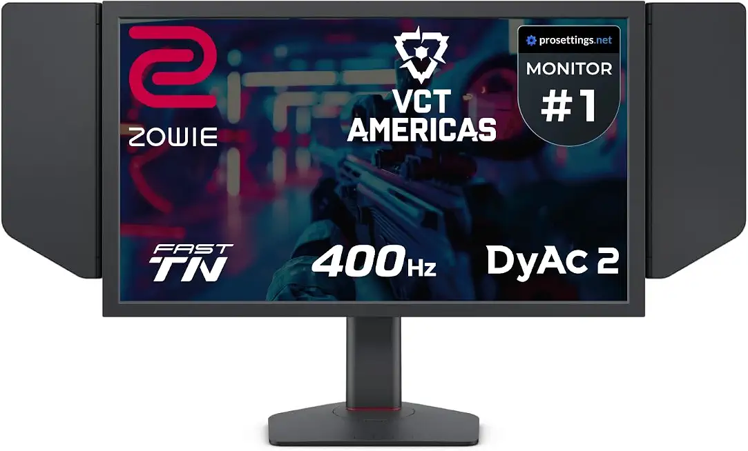 BenQ Zowie XL2566X+ 24.1 DyAc 2 400Hz Fast TN Gaming Monitor for Esports - B0D3JC9S9M