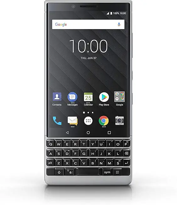 BlackBerry Key2 BBF100-6 64GB/6GB Dual Sim Factory Unlocked GSM ONLY, NO CDMA - International Version - B07FJWD5GD