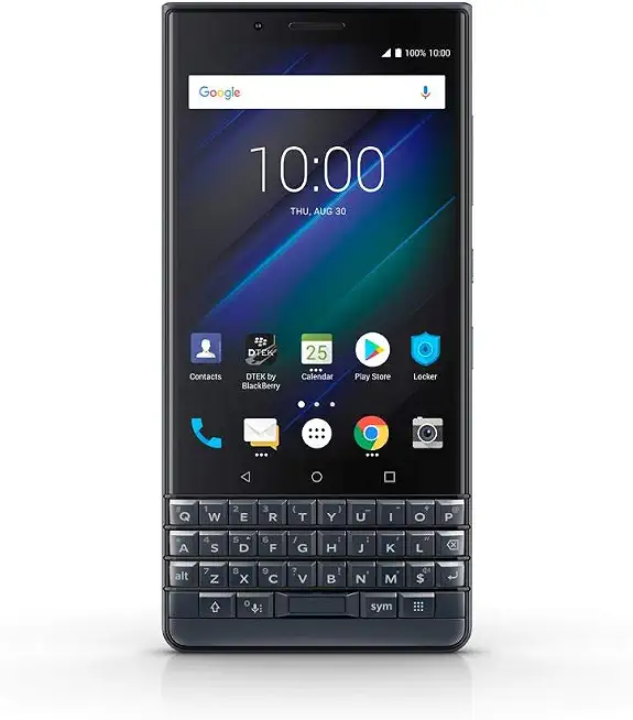 BlackBerry KEY2 LE (Lite) Single-SIM (32GB, BBE100-1, QWERTY Keypad) (GSM Only, No CDMA) Factory Unlocked - B07HLDM18P