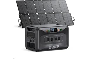 BLUETTI Apex 300 Solar Generator & 500W Solar Panel Included 2764.8Wh LFP | Portable Power - B0GK6V31XC