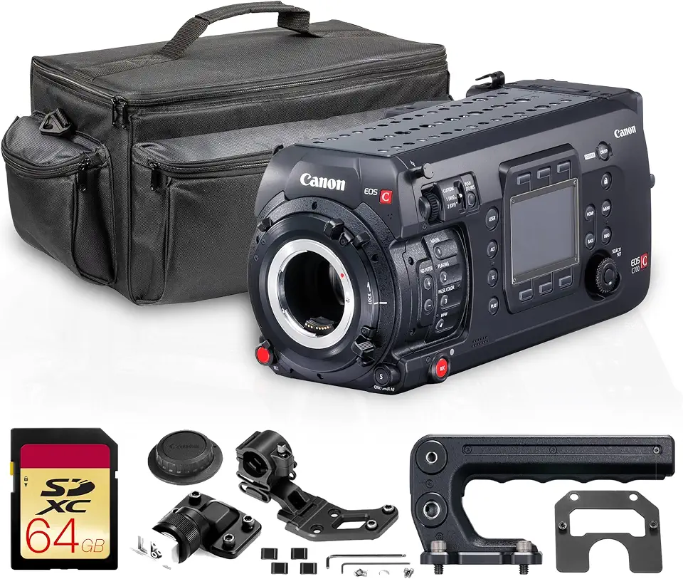 Canon EOS C700 Cinema Camera Bundle | Pro Super 35 Cinema System with High Dynamic - B0GGCKYCLL