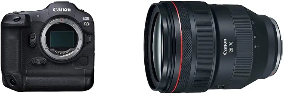 Canon EOS R3 Body with RF 28-70mm f/2L USM Lens, Black - 2965C002 - B0C4S1RZR4