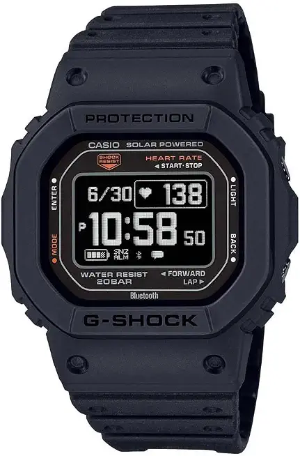Casio DW-H5600-1 Black bio-Based Resin Digital Quartz Unisex Watch - B0C4QBQYFS