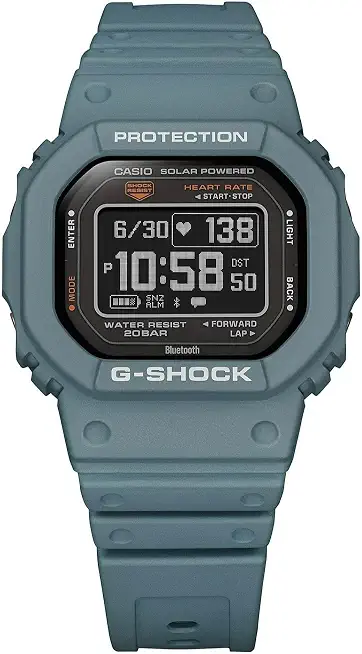 Casio Men's G-Shock Move DW-H5600 Series, Multisport (Run, Walking, Gym Workout), Heart Rate Watch - B0C34QVYVR