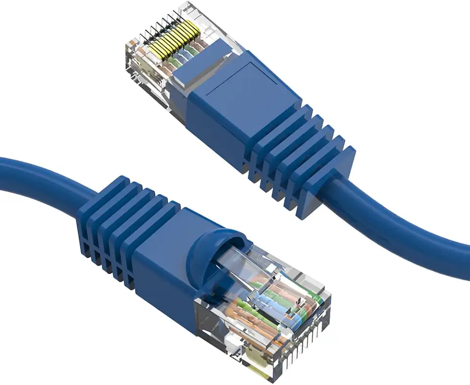 Cat6 Ethernet Cable 150 Ft (100 Pack) Outdoor & Indoor 10Gbps UTP Cat6 Patch Cable - B0D24JHRX9