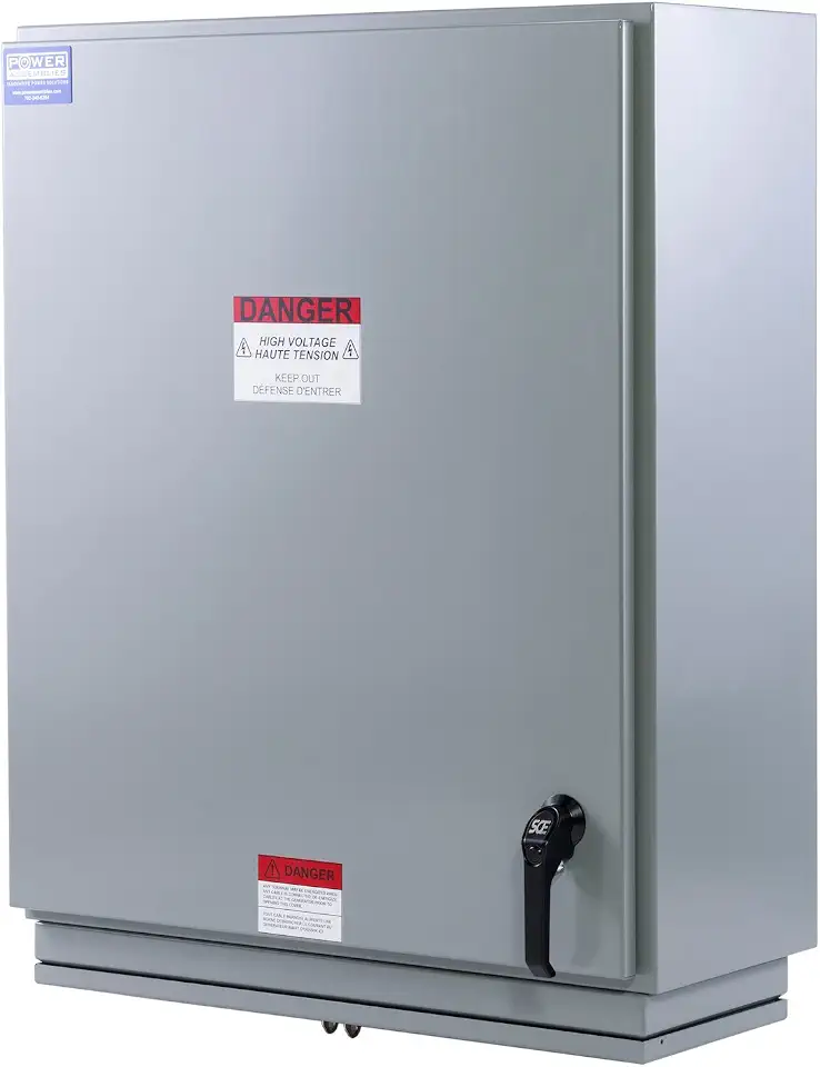 Compact Generator Docking Station, 800 Amp, 120/208 Volts -3 Phase 3 Wire, NEMA 4/12 CAM - B01D0PNJPO