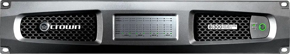 Crown DriveCore Install 8|300 Amplifier - 2400 W RMS - 8 Channel - B08FBJMQLR