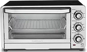 Cuisinart Toaster Oven Broiler, 1800W Countertop Design, 0.5 cu. ft. - B004JMZGM2