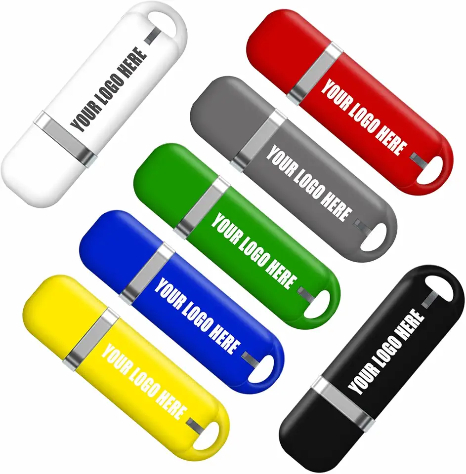 Custom USB Flash Drive 32GB 3.0 1000 Pack Bulk Customized USB 3.0 Thumb Drive, Customizable - B0DJLXJ8VH