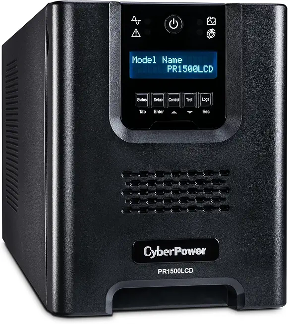 CyberPower PR1500LCD Smart App Sinewave UPS Battery Backup - B0083TXNMM