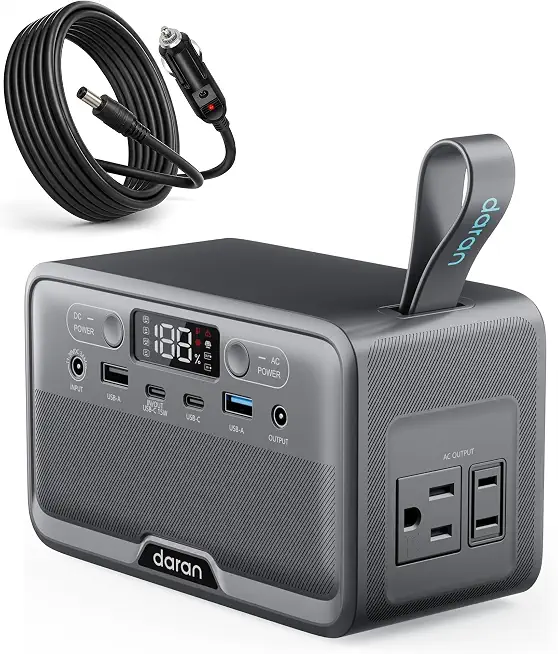 Daran 100W Portable Power Station 89.6Wh - B0H9KKQYXN