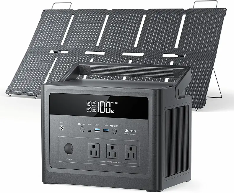 DARAN Cubus600L Portable Power Station 576Wh Emergency Battery Backup - B0HD6NKZY9