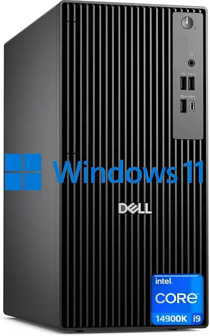 Dell Pro1250 Business Desktop, New OptiPlex Version, Intel I9-14900K(24 Core, 32Threads,), 32GB DDR5 RAM, 1TB - B0HD9KQ63C