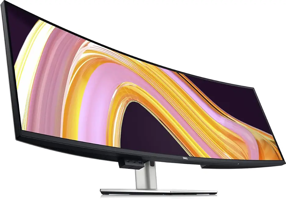 Dell UltraSharp U4924DW 49" Dual Quad HD (DQHD) Curved Screen Edge WLED LCD Monitor - - B0C6QRTBHM