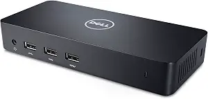 Dell USB 3.0 Ultra HD/4K Triple Display Docking Station (D3100), Black - B00O0M46KO