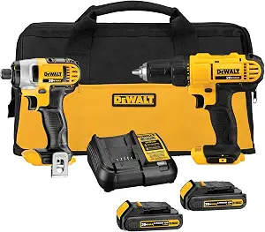 DEWALT 20V MAX Drill and Impact Driver (DCK240C2) - B00IJ0ALYS