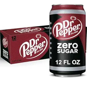 Dr Pepper, Zero Sugar, 12 Ounce, 12 Count - B08XXGB5NK