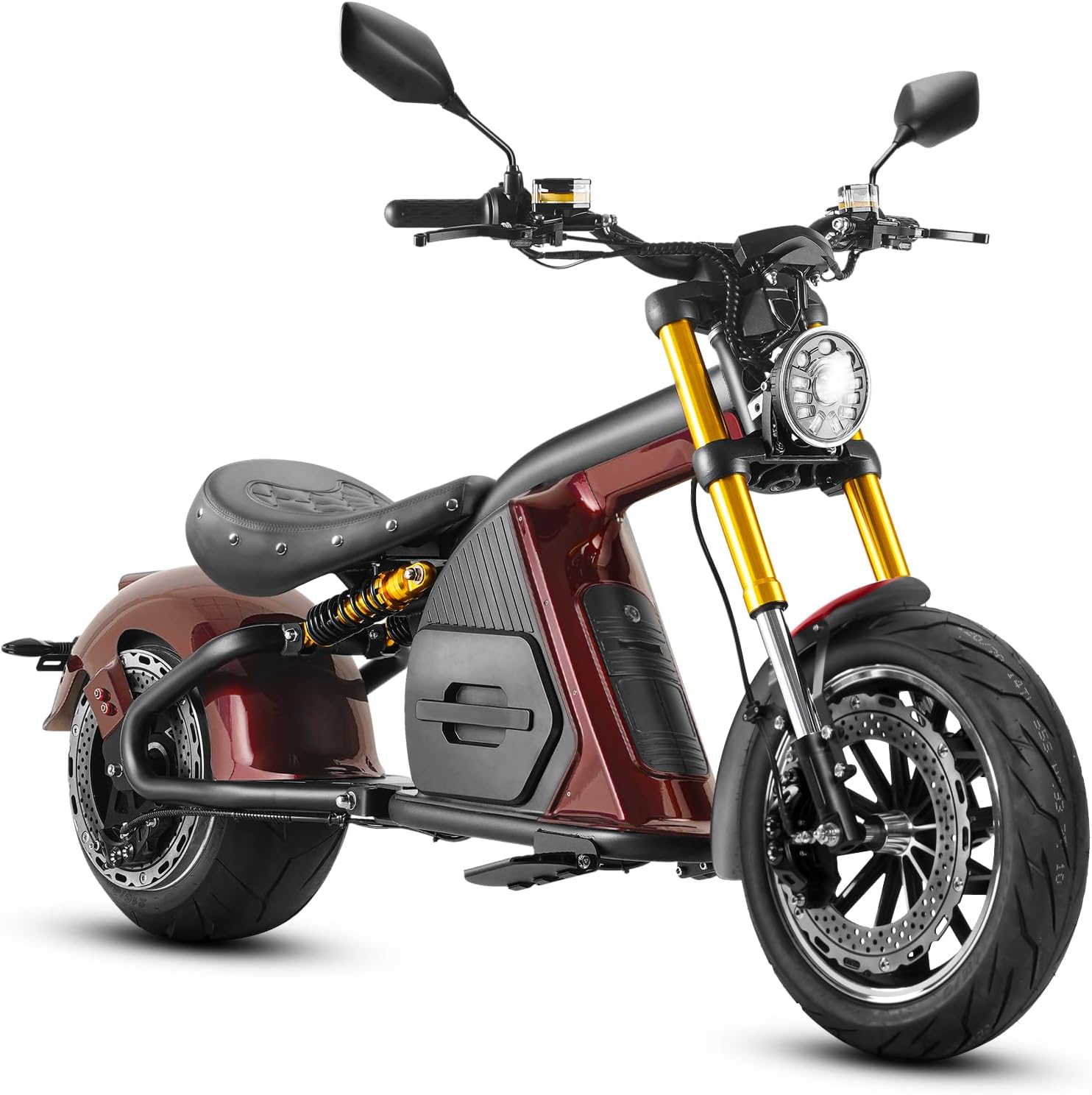 eAhora 4000W M8S Electric Motorcycle for Adults,72V 35Ah Lithium Battery - B0CCV74BRQ