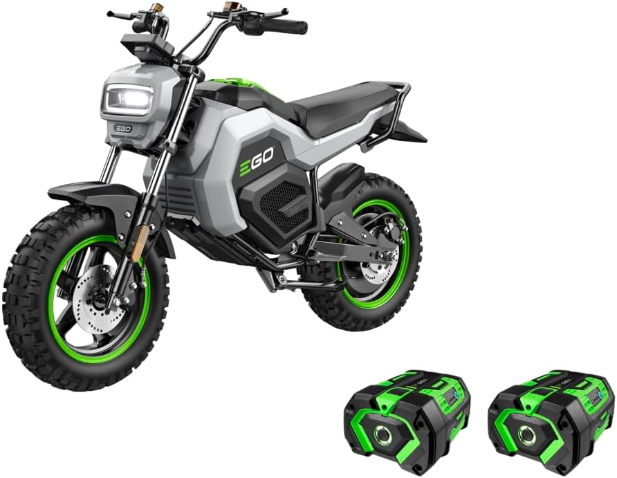EGO POWER+ Battery Powered Electric Mini Bike, 28 MPH, Includes - B0CTR25NDG