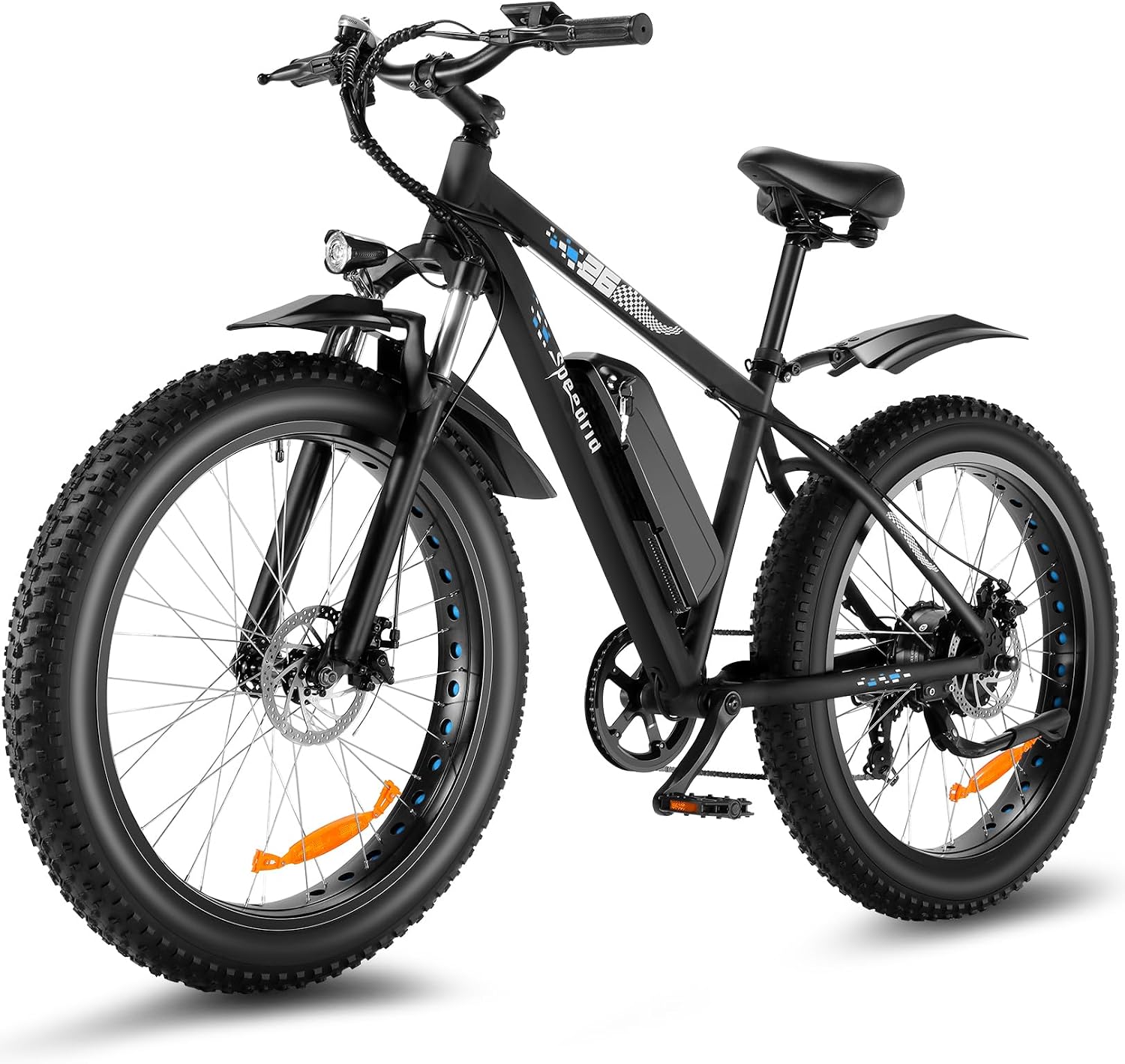 Electric Bike 26" Fat Tire Electric Bike for Adult, Peak - B0DCBM4674