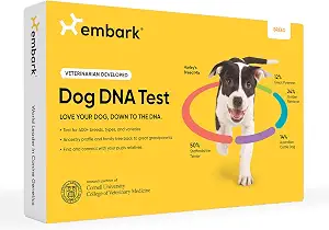 Embark Breed ID Dog DNA Test Kit – 400+ Breeds, 99% Breed Accuracy - B07HHF1VLH