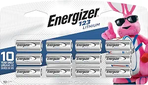 Energizer 123 Batteries Lithium (12 Pack), 3V Photo Batteries - B01CL0AG2S