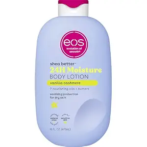 eos Shea Better Body Lotion- Vanilla Cashmere, 24-Hour Moisture, 16 fl oz - B08KT2Z93D