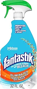 Fantastik All Purpose Cleaner with Bleach, Removes Grease & Mold, 32 oz - B005Y2WVUG