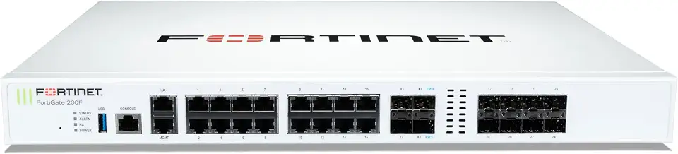 FortiGate-200F Network Security Appliance Plus 1 Year FortiGuard Unified Threat Protection (UTP) and FortiCare Premium - B08PQ4T3SW