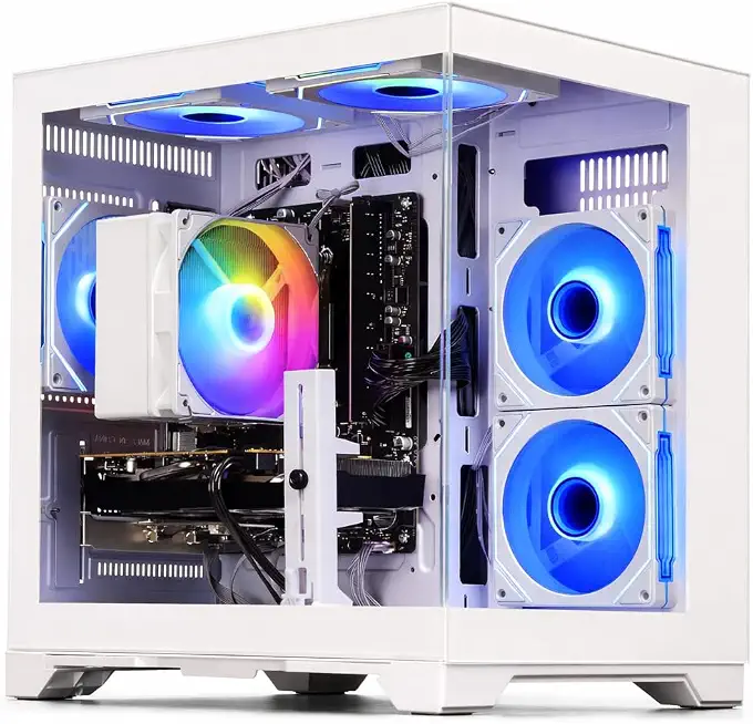 Gaming PC Desktop - Ryzen 7, Radeon RX 6500XT 4GB 512GB SSD 16GB RAM - B0H6F6JDJD