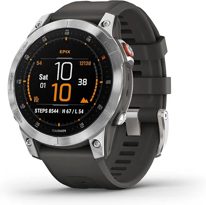 Garmin epix Gen 2, Premium Active smartwatch, Touchscreen AMOLED Display, Adventure Watch with Advanced Features, - B09NML7BF7