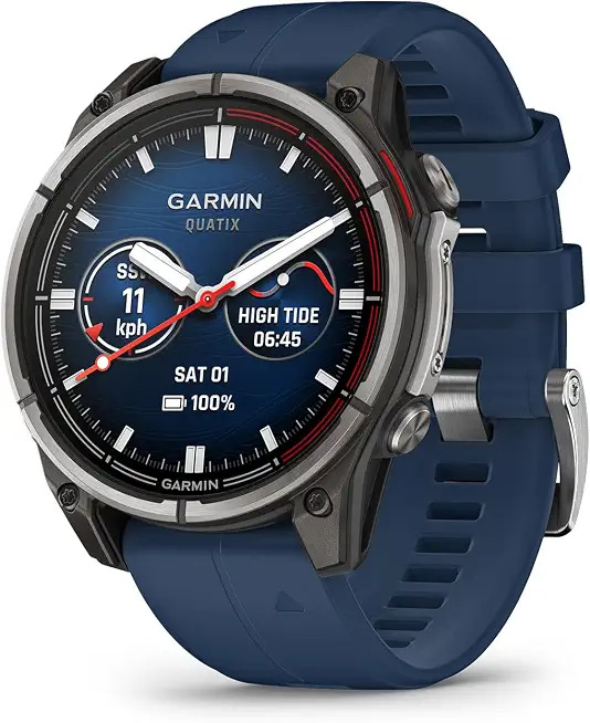 Garmin quatix® 8, Marine GPS Smartwatch, 47mm - B0FFJ86K7W