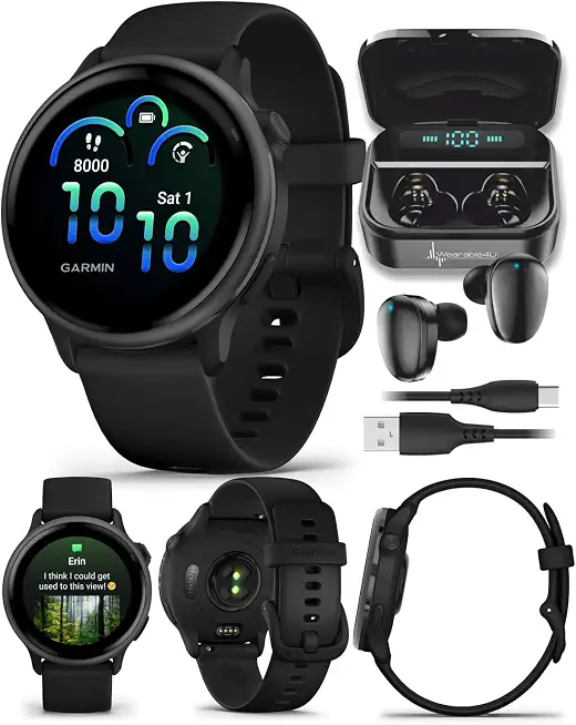 Garmin Vivoactive 6 - Health & Fitness Smartwatch, 1.2 in Bright AMOLED Display, GPS Sports - B0F3FQZ3DS
