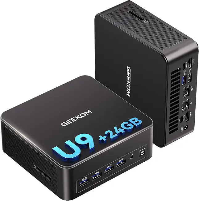 GEEKOM Mini PC IT13 MAX,Ultra 9 185H,24GB RAM,500GB SSD(Upgradeable) - B0F8QKDY2S