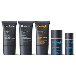 Geologie Complete Skincare Set for Men & Women | 1-Month Simple & Effective Daily Clear - B08F6DJCDJ