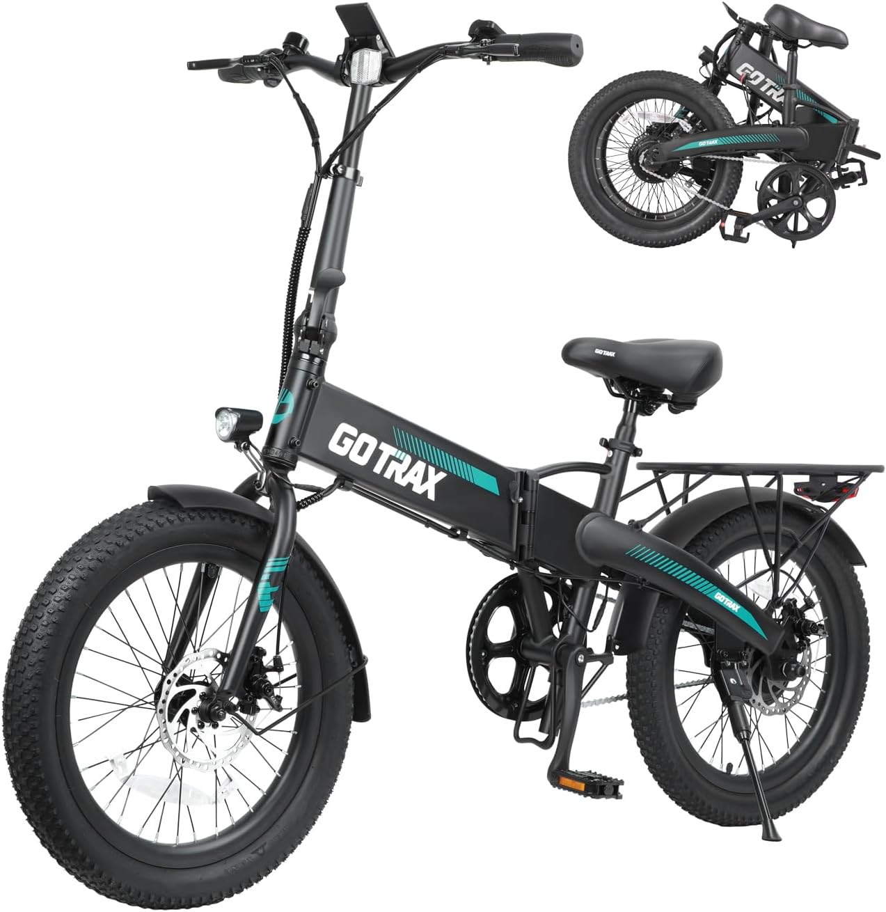 Gotrax R1 20" Folding Electric Bike for Adults, Max 40 - B0C1VNBXMM