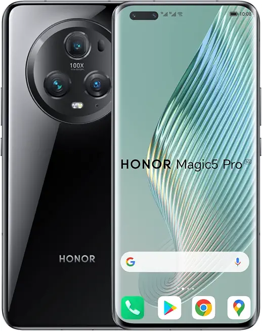 Honor Magic5 Pro 5G 512GB ROM 12GB RAM Smartphone 6.81" 120Hz Quad-Curved HDR Display, 50MP - B0BZC7Q1DN